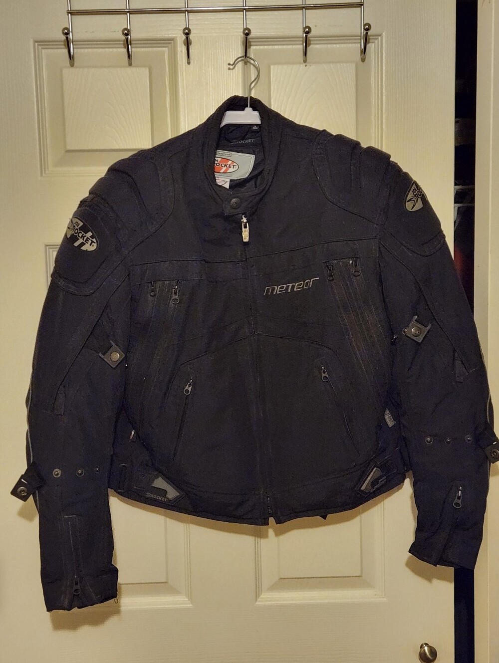 Joe Rocket Women Size Small Black Motorcycle Jacket